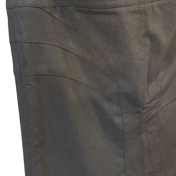 Grace Elements Dark Charcoal Pleated Skirt Women's Size 12 - Picture 7 of 13